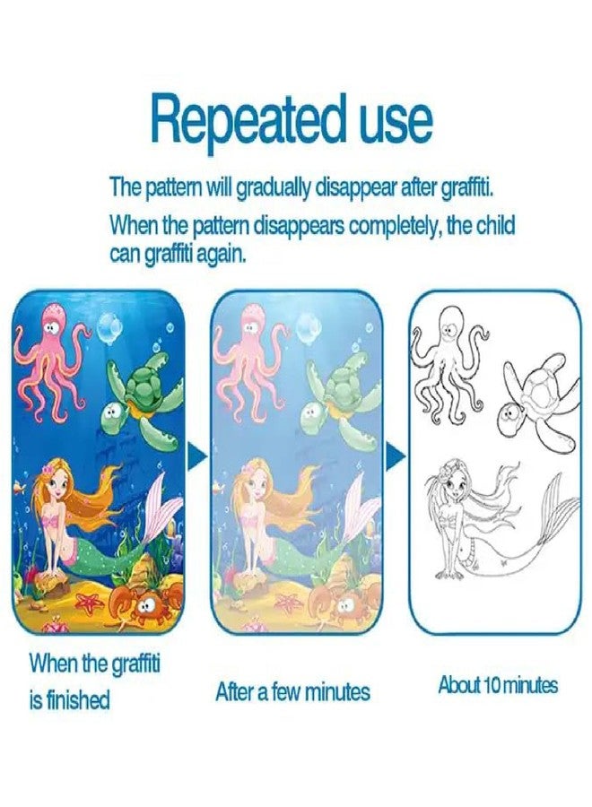 SENVOX Water Marker Magic Book for Kids | Reusable, No-Mess & Water Reveal Activity Book with Refillable Pens | 4 Themes to Boost Drawing Skills | Educational & Travel-Friendly (4) - Image 4